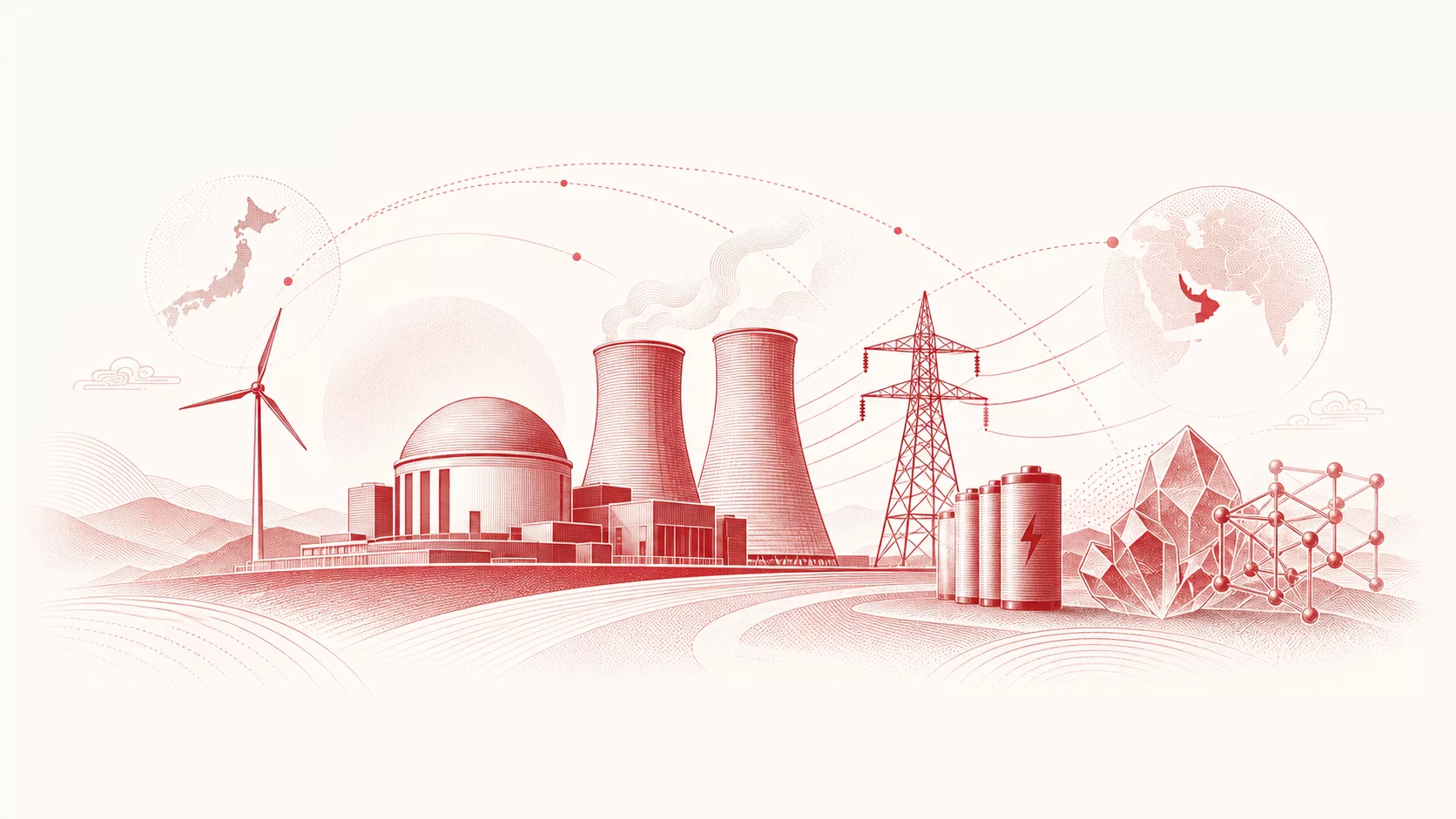 Energy & Critical Materials — power station, grid and critical materials